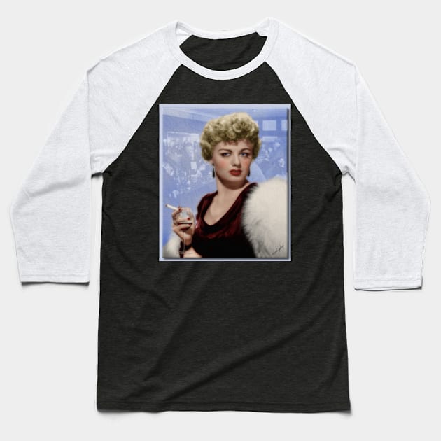 The Queen of the Silver Dollar Baseball T-Shirt by rgerhard